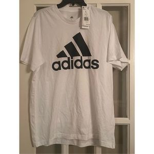 Adidas size Large white tshirt BNWT